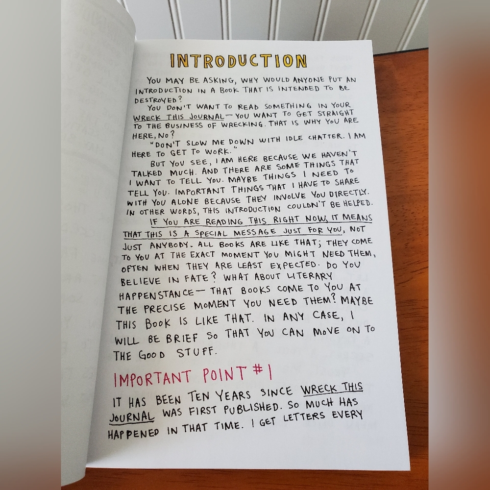 Wreck This Journal Bk - Picture 10 of 16